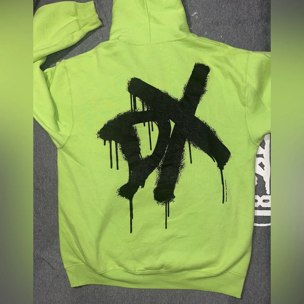 NAV Lime Green Graphic Hoodie - Picture 4 of 4